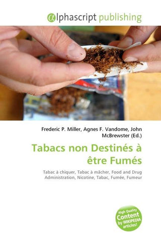 Tabacs non Destinés à être Fumés