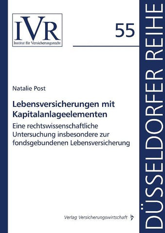 Lebensversicherungen mit Kapitalanlageelementen