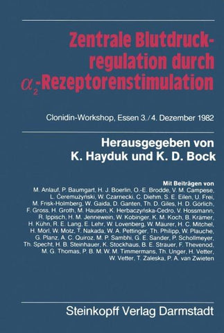 Zentrale Blutdruckregulation durch α2-Rezeptorenstimulation