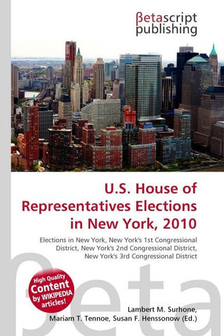U.S. House of Representatives Elections in New York, 2010