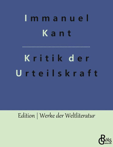 Kritik der Urteilskraft