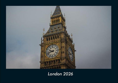 London 2026 Fotokalender DIN A4