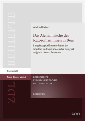 Das Alemannische der Rätoroman:innen in Bern