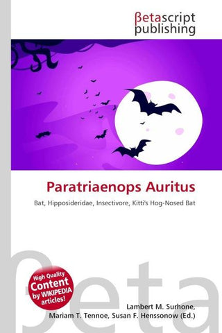 Paratriaenops Auritus