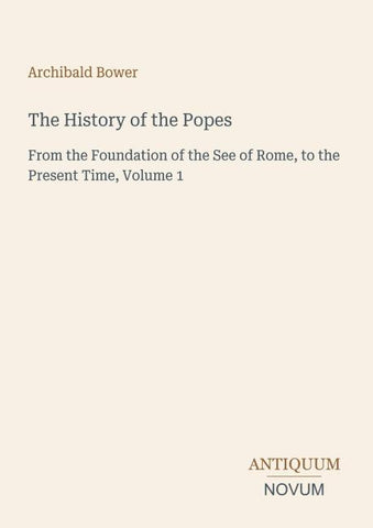The History of the Popes