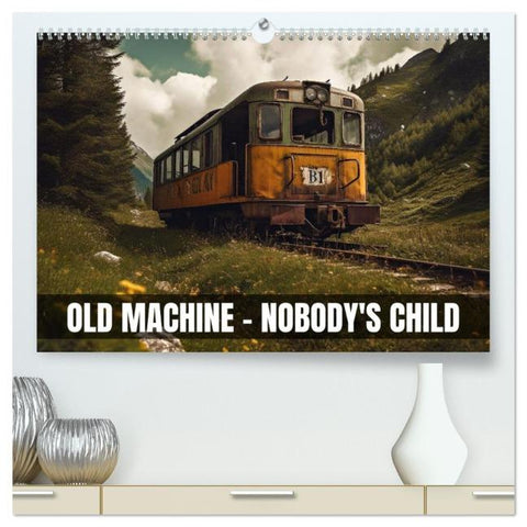 Old machine - nobody's child (High Quality Premium Wall Calendar 2026 DIN A2 landscape),CALVENDO 12 Month Wall Calendar