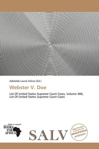 Webster V. Doe