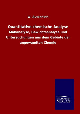 Quantitative chemische Analyse