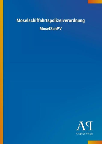 Moselschiffahrtspolizeiverordnung