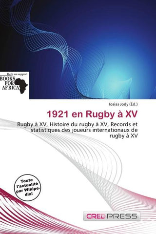 1921 en Rugby à XV