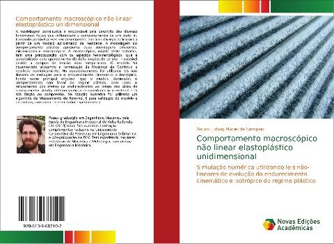 Comportamento macroscópico não linear elastoplástico unidimensional