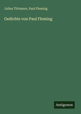 Gedichte von Paul Fleming