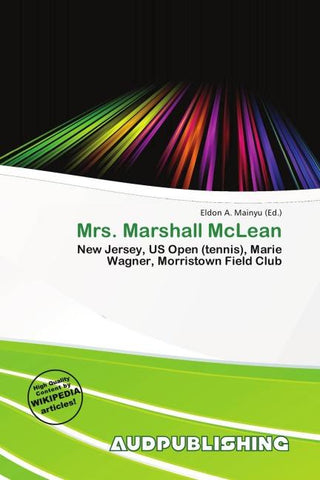 Mrs. Marshall McLean