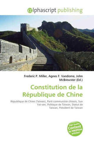 Constitution de la République de Chine