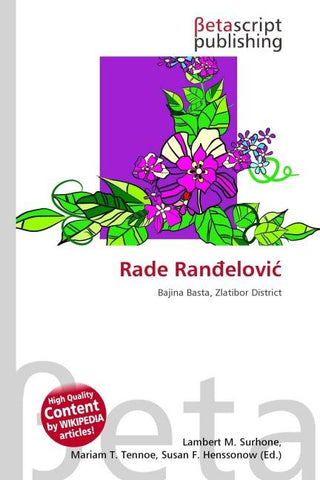 Rade Ran¿elovi¿