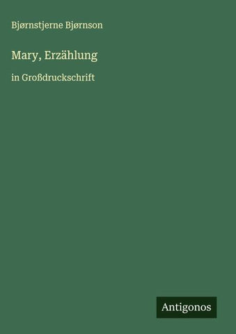 Mary, Erzählung
