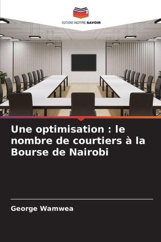 Une optimisation : le nombre de courtiers à la Bourse de Nairobi