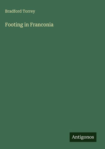 Footing in Franconia