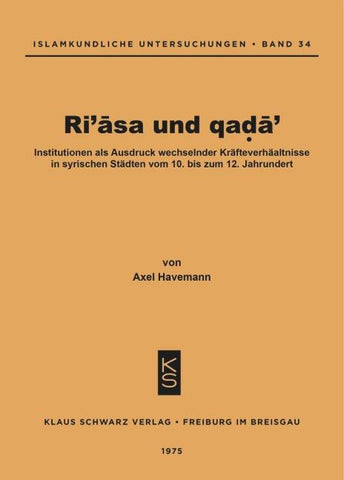 Ri'asa und qada'