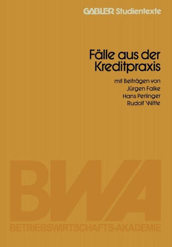 Fälle aus der Kreditpraxis