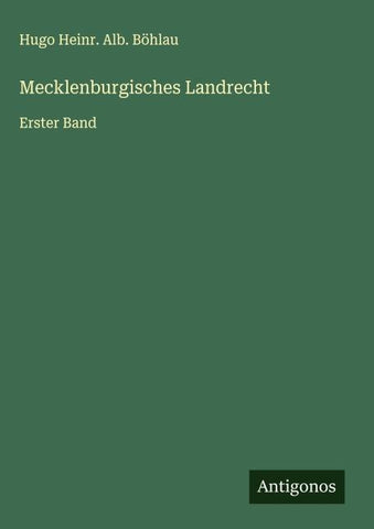 Mecklenburgisches Landrecht