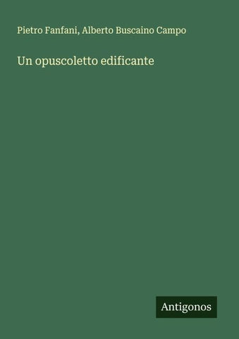 Un opuscoletto edificante