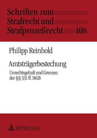Amtstraegerbestechung