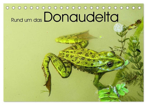 Rund um das Donaudelta (Tischkalender 2026 DIN A5 quer), CALVENDO Monatskalender