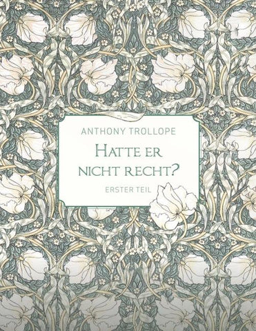 Hatte er nicht recht? - Erster Teil
