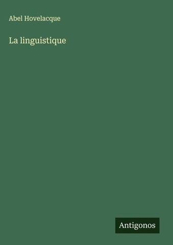 La linguistique