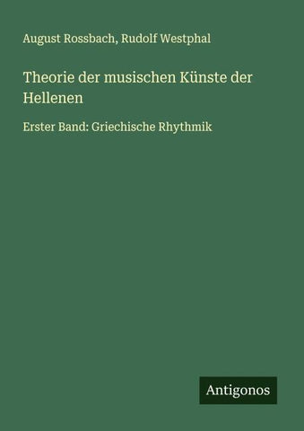 Theorie der musischen Künste der Hellenen