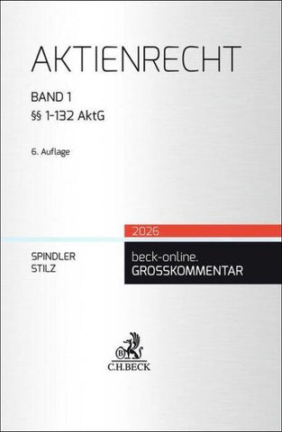 Aktienrecht Band 1: §§ 1-116 AktG