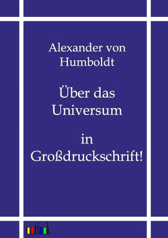 Über das Universum