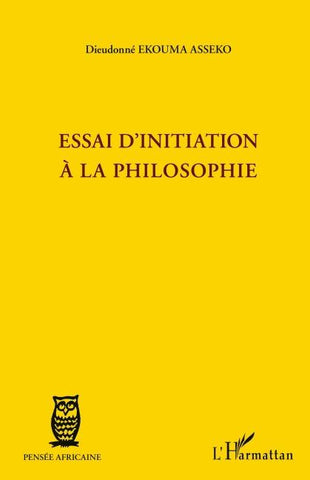 Essai d'initiation à la philosophie