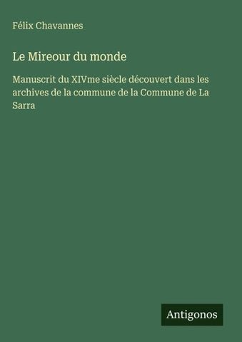 Le Mireour du monde