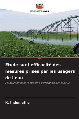 Étude sur l'efficacité des mesures prises par les usagers de l'eau