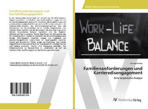 Familienanforderungen und Karrieredisengagement