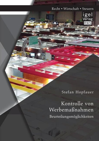 Kontrolle von Werbemaßnahmen: Beurteilungsmöglichkeiten