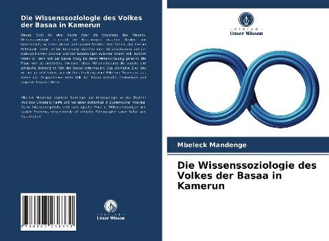 Die Wissenssoziologie des Volkes der Basaa in Kamerun