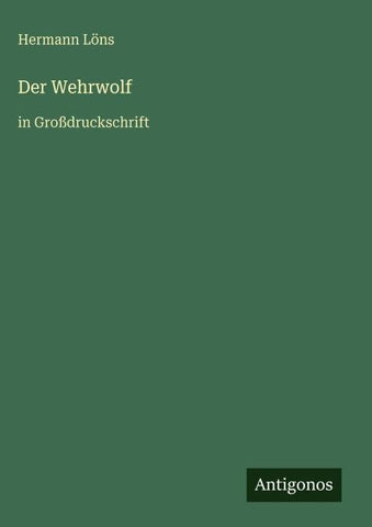 Der Wehrwolf