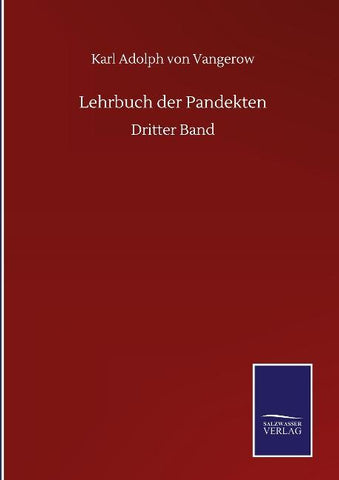 Lehrbuch der Pandekten