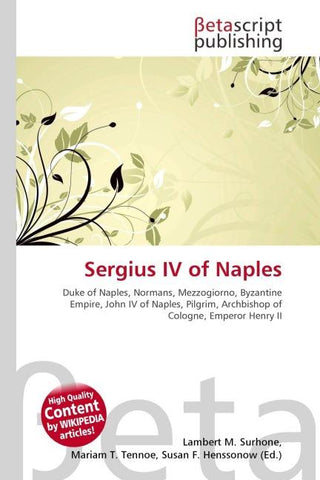 Sergius IV of Naples