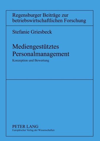 Mediengestütztes Personalmanagement