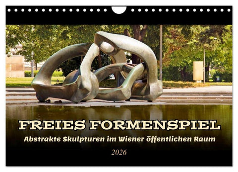 Freies Formenspiel (Wandkalender 2026 DIN A4 quer), CALVENDO Monatskalender