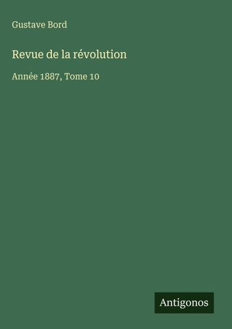 Revue de la révolution