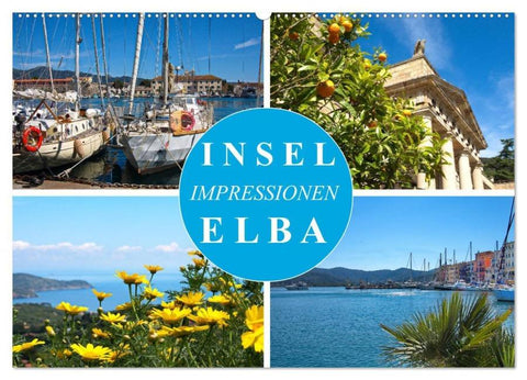 Insel Elba Impressionen (Wandkalender 2026 DIN A2 quer), CALVENDO Monatskalender