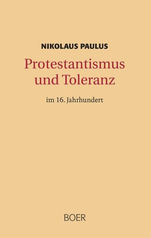 Protestantismus und Toleranz