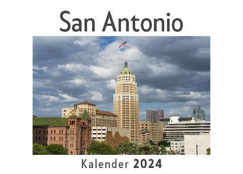 San Antonio (Wandkalender 2024, Kalender DIN A4 quer, Monatskalender im Querformat mit Kalendarium, Das perfekte Geschenk)