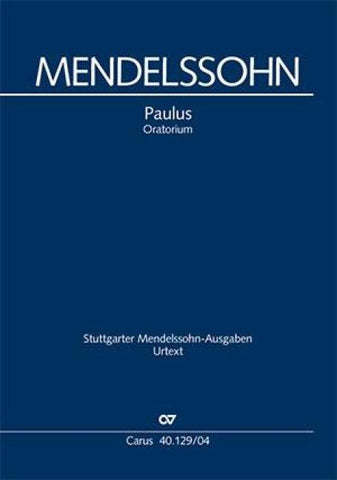 Paulus (Klavierauszug deutsch)