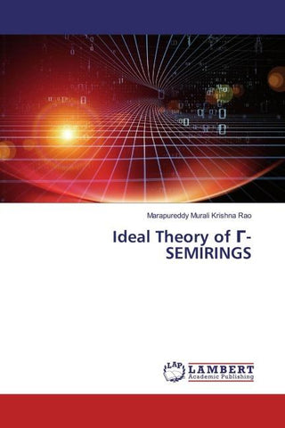 Ideal Theory of ¿- SEMIRINGS